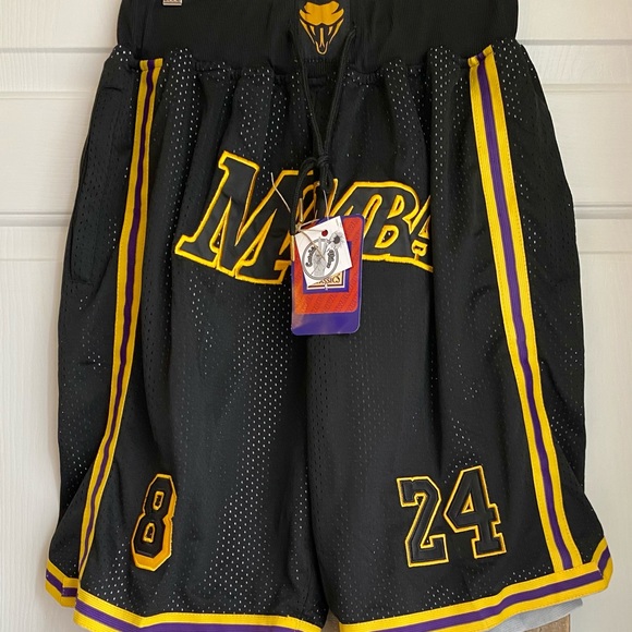 Mamba~Kobe Bryant 8-24 Basketball shorts - Picture 2 of 6